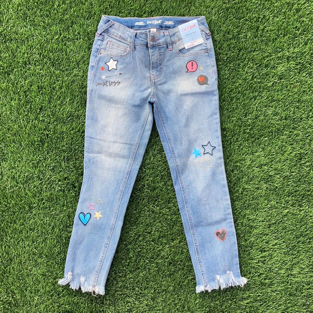 Cat & Jack Jeans // Girls Size 10 // Super Skinny